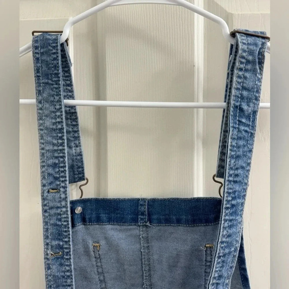 WALLFLOWER | Denim Jeans Overall Shorts Small - Picture 10 of 10